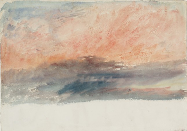 JMW Turner, Crimson Sunset