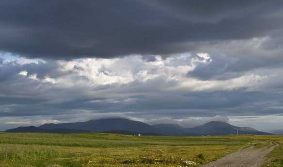 Storm over Ardivachar machair