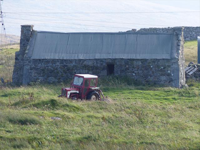 Traditional Uist shed